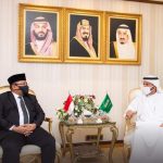 Alhamdulillah Tahun ini Bisa Berhaji, Pemerintah Saudi Buka 1 Juta Kouta Haji FOTO: Kiri Menteri Agama RI Yaqut Cholil Qoumas dan Menteri Haji dan Umrah Kerajaan Saudi Arabia, dr Tawfig Al Rabiah. Kami membicarakan kerjasama pelayanan Jamaah Haji di masa-masa yang akan datang. 20;Maret 2022