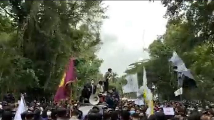 IMG-20220411-WA0034 FOTO: Tangkap layar video lagu potong bebek angsa dari BEM SI