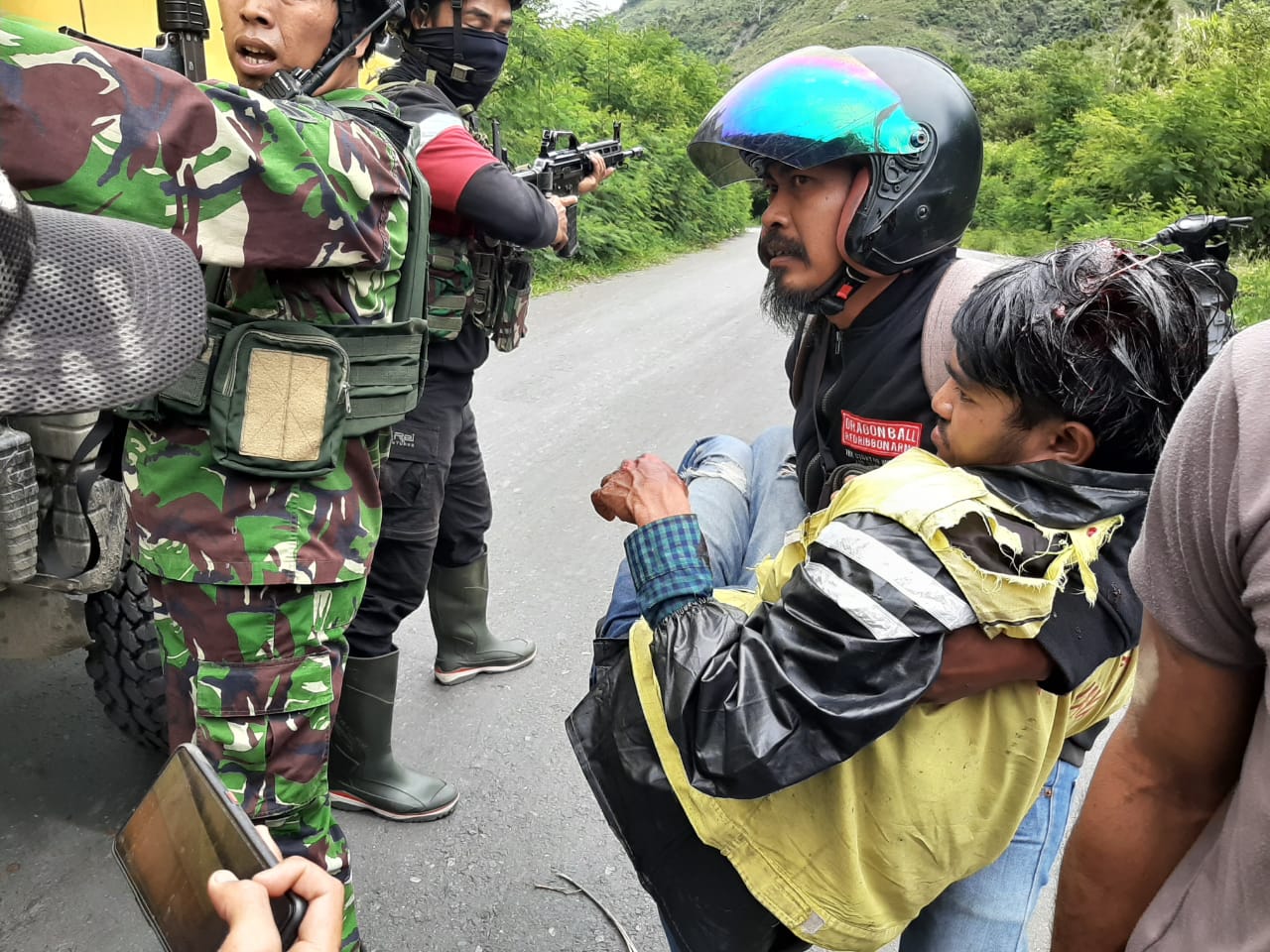 FOTO: Anwar S alias Sauku Dg Paewa warga asal dusun Pancana, Sulawesi Selatan mengalami kritis. Selasa, (12/4/2022)