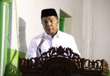 Andi Utta Akhiri Safari Ramadan di Bontoharu FOTO: Bupati Bulukumba, Andi Muchtar Ali Yusuf saat melakukan Safari Ramadan yang kelima atau terakhir ini dilaksanakan di Desa Bontoharu Kecamatan Rilau Ale, Selasa, 12 April 2022.