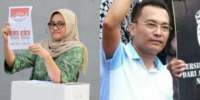 FOTO: Kolase, Kiri Direktur Eksekutif Perkumpulan untuk Pemilu & Demokrasi (Perludem), Khoirunnisa Nur Agustyati dan Ketua Majelis Jaringan Aktivis Pro Demokrasi (ProDEM) Iwan Sumule/Net