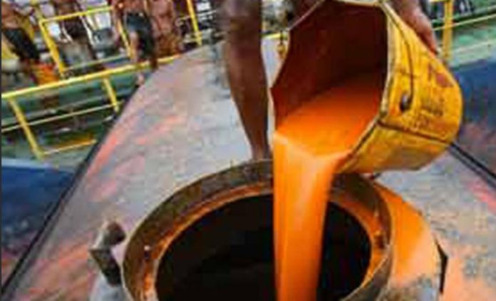 FOTO: Ilustrasi Produk  Crude  Palm  oil (CPO) 