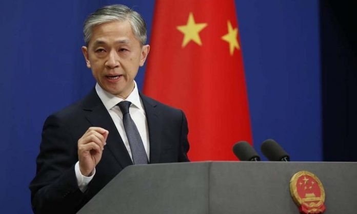 FOTO: Juru bicara Kementerian Luar Negeri China (MFA) Wang Wenbin/Net