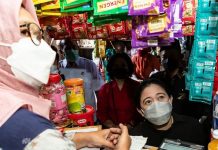 Ganjar Minim Prestasi, Puan Sebut Banyakan di Medsos Engan Menyapa Rakyat FOTO: Ketua DPR RI Puan Maharani saat belanja di pasar tradisional, Menurutnya benar-benar menyenangkan.