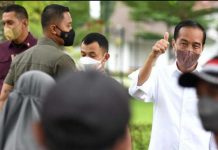Jalur Mudik Alami Kemacetan, Presiden Jokowi: Volume Kendaraan Terlalu Banyak FOTO: Presiden Jokowi di Yogyakarta (Foto: BPMI Setpres/Lukas)