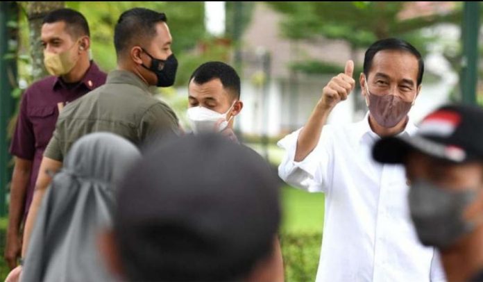 FOTO: Presiden Jokowi di Yogyakarta (Foto: BPMI Setpres/Lukas)