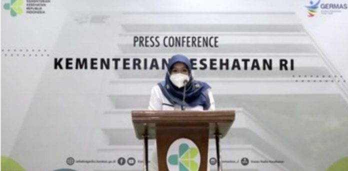 FOTO: Direktur Pencegahan dan Pengendalian Penyakit Tular Vektor dan Zoonotik Direktorat Jenderal Pencegahan dan Pengendalian Penyakit Kementerian Kesehatan Siti Nadia Tarmizi (Tangkapan Layar Youtube Kemenkes)