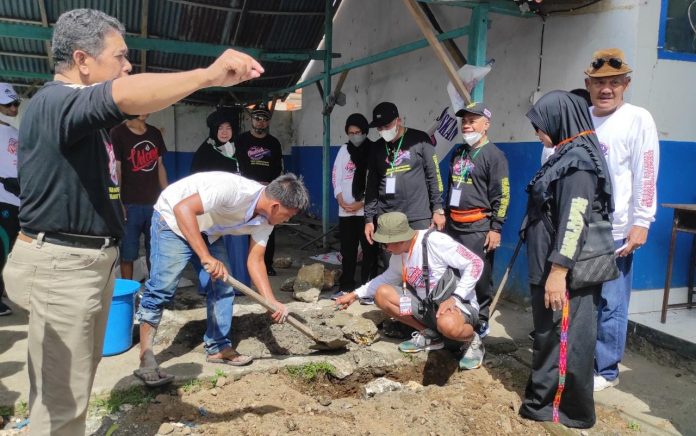 FOTO: Alumni SMPN 1375/1 Taccipi, Kecamatan Ulaweng, Kabupaten Bone menggelar reuni akbar pada Rabu, 4 Mei 2022 yang dilaksanakan di area SMPN 1 Taccipi.