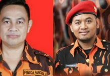 Jelang Muswil PP, MPC Gowa dan Palopo Sebut Diza Arogan Labrak Aturan Organisasi FOTO: Kiri Ketua MPC Gowa Dr. Abdullah, A.Pi, SE, MM dan Akhmad Syarifuddin atau Ome Ketua MPC Palopo