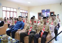 Buka Pembekalan Peserta Jamnas, Wabup Edy Manaf: Gerakan Pramuka Adalah Investasi Generasi Masa Depan FOTO: Wakil Bupati Andi Edy Manaf selaku Ketua Kwarcab Pramuka Bulukumba