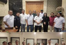 Jelang Kejurnas Rally, Benteng Kupa Sport Team Temui Walikota dan Pengusaha Rusdin Abdullah FOTO: Tim Benteng Kupa di Terima dikediaman Walikota Makassar Danny Pomanto di Jalan Amirullah Makassar, Rabu malam (18/05/2022).