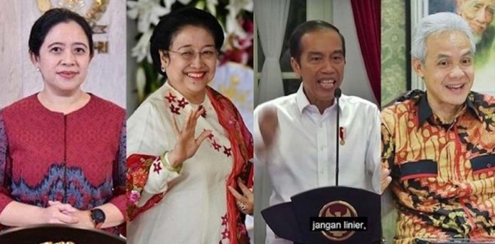 FOTO: Jokowi secara terbuka mulai menunjukkan sikap dukungannya pada Ganjar Pranowo/Net