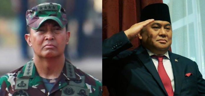 FOTO: Jenderal TNI Andika Perkasa dan Rachmat Gobel