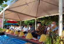 Hadiri Halal Bihalal IKM, Taufan Pawe Sampaikan Hasil Pembangunan di Kota Parepare FOTO: Taufan Pawe saat menghadiri Halal Bihalal IKM Parepare, Pantai Indah Bosowa