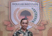 Alumni Dikpol Golkar Institut Sulsel Bakal Gelar Halal Bihalal FOTO: Muhammad Basran, Ketua Panitia Halal Bihalal Almuni Dikpol Golkar Insitute Sulsel