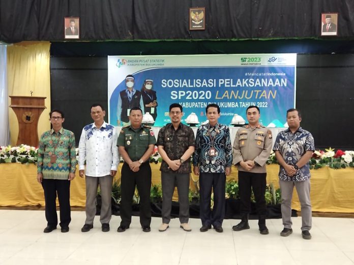 FOTO: Wakil Bupati Bulukumba, Edy Manaf saat menghadiri Sosialisasi SP2020 Lanjutan