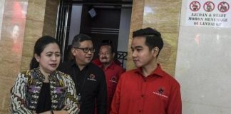 Ijazah Gibran Memanas, PDIP Buka Pintu Dialog dengan PKS FOTO: Puan Maharani saat mendampingi Gibran saat mendaftar sebagai calon Wali Kota Solo di DPP PDI Perjuangan