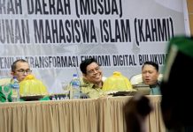 Buka Musda KAHMI, Edy Manaf: KAHMI Tempatnya Orang Hebat FOTO: Wakil Bupati Bulukumba Andi Edy Manaf membuka pelaksanaan Musyawarah III Korps Alumni Himpunan Mahasiswa Islam (KAHMI) Kabupaten Bulukumba yang berlangsung di Aula Bappelitbangda, Senin, 6 Juni 2022