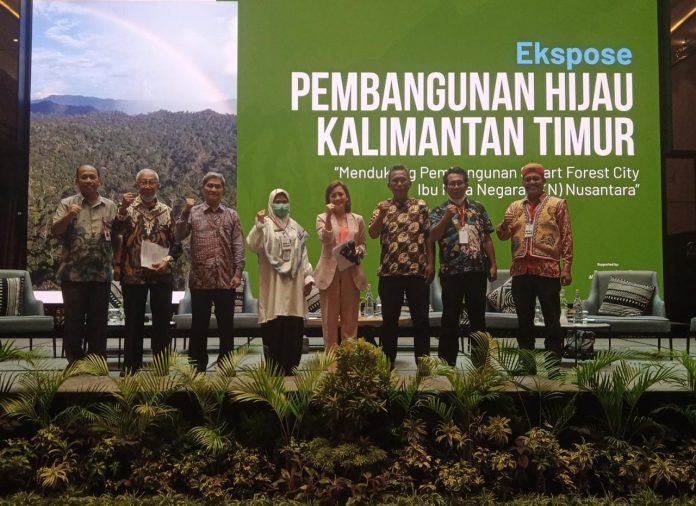 FOTO: Pemerintah Provinsi Kalimantan Timur gelar Expose Pembangunan Hijau dalam rangka mendukung pembangunan Smart Forest City Ibu Kota Negara (IKN) Nusantara.