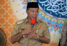 Bupati Andi Utta Kukuhkan Pengurus Masjid ICDT FOTO: Bupati Bulukumba Muchtar Ali Yusuf saat memeberi arahan kepada para pengurus Masjid Islamic Center Dato Tiro (ICDT) Bulukumba yang ditetapkan melalui SK Bupati Bulukumba untuk masa bakti tahun 2022-2025.