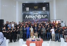 Herman Heizer Pimpin Kicboxing Sulsel, ini Pesannya FOTO: Pelantikan Herman Heizer selaku Pengurus Kicboxing Sulsel