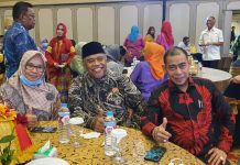 Hadiri Pelantikan dan Rakernas Kerukunan Keluarga Pinrang, Ini Harapan PB Kebugis Sidrap