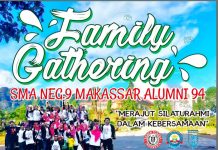 Alumni SMA 9 Makassar Bakal Gelar Family Gathering di Tonasa Park, Hidayat: ini Ajang Silahturahmi