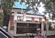 Andi Muchtamar Diduga Lakukan Pembohongan Publik, Soal Gugatan PTUN FOTO: Kantor PTUN Makassar di Jalan AP Pettarani Makassar. (IST)
