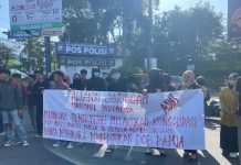 Aksi Aliansi Jaringan Nasional Indonesia Tolak Provokasi Separatis dan Himbau Dukung Otsus Jilid 2 Di Tanah Papua Aliansi Jaringan Nasional Indonesia (AJN) yang dipimpin oleh Ejan Escobar (Jendlap) menolak segala bentuk provokasi yang dilakukan separatis papua terkait penolakan DOB dan Otus jilid 2 di tanah papua, Jumat 01/06/2022