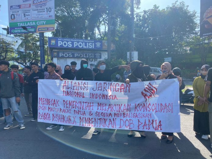 Aliansi Jaringan Nasional Indonesia (AJN) yang dipimpin oleh Ejan Escobar (Jendlap) menolak segala bentuk provokasi yang dilakukan separatis papua terkait penolakan DOB dan Otus jilid 2 di tanah papua, Jumat 01/06/2022