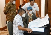 Bupati Andi Utta Hadiri Harmonisasi Batas Wilayah Bulukumba-Bantaeng di Kemendagri FOTO: Bupati Bulukumba saat berada di Direktorat Jenderal Bina Administrasi Kewilayahan Kementerian Dalam Negeri (Kemendagri) di Hotel Millenium Jakarta, Selasa 15 Maret 2022.