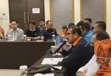 PD KKT Gowa Terbentuk, Rusli Malli: Kami Akan Silahturahmi ke Bupati Jeneponto FOTO: Dr. Rusli Malli, M.Ag saat menghadiri rapat pleno terbatas di hotel Jolin Jl. Pengayoman, Panakukang, Kota Makassar. Rabu, (6/7)