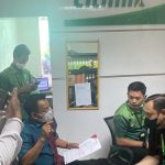 Maskapai Citilink Digugat Rp500 Juta, Akibat Penumpang Gagal Berangkat FOTO: Kantor Hukum Din & Partnes yakni Drs. Aldin Bulen,SH. Basri SH.MH. Syubhan, SH. Yandi, SH. Saat melakukan klarifikasi ke pihak maskapai