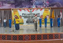 Siap Dilantik, Pengurus DPD II Golkar Tana Toraja Gelar Gladi Bersih