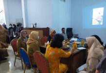 Perkawinan Anak di Makassar Penuh Resiko, Mari Kita Cegah FOTO: Deputi pemenuhan hak anak, Kementrian PPA, Agustina Erni berkunjung ke Pusat Pembelajaran Keluarga (Puspaga) Kota Makassar.