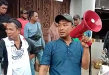 Ketua GEMPAR Makassar Apresiasi PN Makassar Tunda Bacakan Eksekusi Ruko di Kerung Kerung FOTO: Dhany Ketua GEMPAR