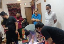 Pergi Cari Ikan di Danau, Daheri Ditemukan Tenggelam di Balang Tonjong FOTO: Daheri bin La Sabang, 62, pensiunan BUMN dari Perusahaan Listrik Negara (PLN), penduduk Jl.Biring Romang X no 1 Kelurahan Manggala Kecamatan Manggala, ditemukan tenggelam di Danau Balang Tonjong, 20.30, Rabu malam (27/7).