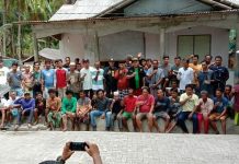 Kasus Karang Merah Mandek, Aktivis Minta Lantamal VI Makassar Limpahkan Ke Penegak Hukum Lainnya FOTO: Aliansi Kawan laut (AKL) bersama Himpunan Mahasiswa Liukang Tangaya Kabupaten Pangkajene Dan Kepulauan (Himalaya) Pangkep, dan Aliansi Masyarakat Peduli Bahari Indonesia (AMPIBI)