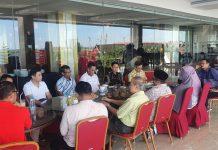Gelar Silaturahmi, Gakeslab Sulsel Harap Pengusaha Alkes Sinergitas FOTO: Gabungan Perusahaan Alat Kesehatan dan Laboratorium Indonesia (Gakeslab) wilayah Sulsel, saat silaturahmi bersama pengurus Gakeslab di Swis Bell Makassar, Jumat (5/8/2022).