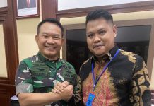 Ketemu KSAD, DPP PSMP Dengar Arahan Jendral TNI Dudung Soal Wawasan Kebangsaan
