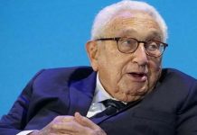 Mantan Menlu Henry Kissinger, Sebut AS Tertatih-tatih, Berada di Ambang Perang dengan Rusia dan China FOTO: Mantan Menteri Luar Negeri Amerika Serikat, Henry Kissinger