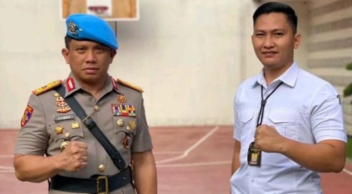 FOTO: Foto: Irjen Ferdy Sambo dan Brigadir Joshua (ist)