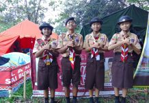 Eva Rataba Apresiasi Peserta Jamnas Pramuka Dari Toraja Dengan Beasiswa