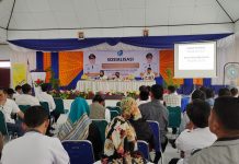 Jelang Pilkades, DPMD Bulukumba Sosialisasikan Perbup Pilkades FOTO: Dinas Pemberdayaan Masyarakat dan Desa (DPMD) Kabupaten Bulukumba menggelar sosialisasi di Gedung PKK Bulukumba, Rabu, 24 Agustus 2022.