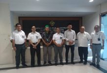 Bersepakat, BPK dan HMI Jadi Mitra Kritis, Bersama Awasi Pengelolaan Anggaran di Pemkot Makassar FOTO: Ketua Umum HMI Cabang Makassar, Bersama Kepala dan Pejabat BPK RI usai menggelar pertemuan. Rabu, (31/8/2022)