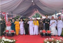Berlangsung Khidmat, Wakil Bupati Tana Toraja jadi Inspektur Upacara HUT RI ke-77