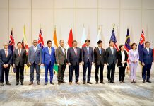 Airlangga Pimpin Delegasi Indonesia di Indo-Pacific Economic Framework FOTO: Menteri Koordinator Bidang Perekonomian Airlangga Hartarto memimpin delegasi Indonesia dalam Pertemuan tingkat menteri di forum Indo-Pacific Economic Framework.