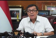 Sah, Menkum HAM Tetapkan Mardiono Plt Ketum PPP FOTO: Yasonna Laoly (Kemenkum HAM)