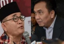 Ruhut ke Effendy Simbolon: Hahaha Beginilah Model Manusia yang Gagal Mau Jadi Menteri FOTO: Kolase kiri Ruhut Sitompul dan Kanan PDI Perjuangan Effendy Simbolon