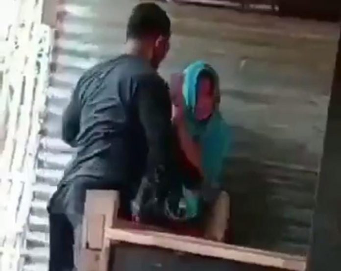 FOTO: Hasil tangkap layar dari video viral